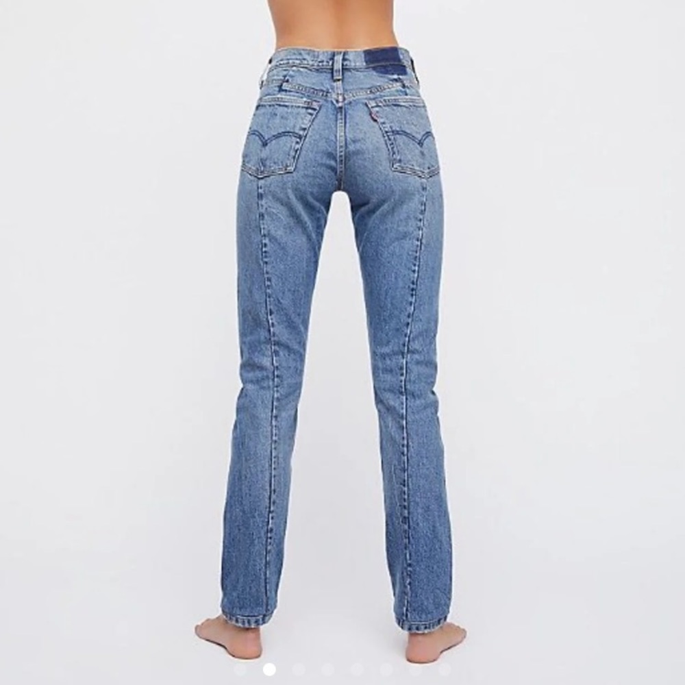 Levi’s 501 altered skinny jeans